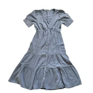 Madewell Blue Midi Dress